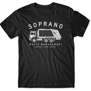 Tony Soprano Waste Management Parody The Sopranos TV Show Graphic T-Shirt 90
